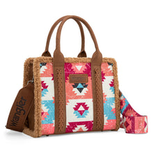 Load image into Gallery viewer, Wrangler Sherpa Southwestern Print Small Canvas
