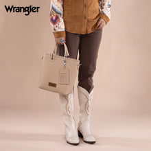 Load image into Gallery viewer, Wrangler Top Handle Tote/Crossbody Detachable Key Ring Card Holder