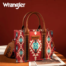 Load image into Gallery viewer, Wrangler Southwestern Print Small Canvas Tote