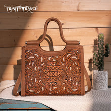 Load image into Gallery viewer, Trinity Ranch Floral Aztec Tooled