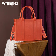 Load image into Gallery viewer, Wrangler Aztec Embroidered Tote/Crossbody - Orange