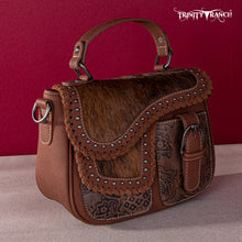 Load image into Gallery viewer, Trinity Ranch Hair-On Cowhide Saddle Shape