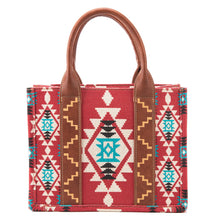 Load image into Gallery viewer, Wrangler Southwestern Print Small Canvas Tote