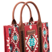Load image into Gallery viewer, Wrangler Southwestern Print Small Canvas Tote