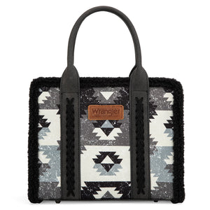 Wrangler Sherpa Southwestern Print Small Canvas