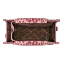 Load image into Gallery viewer, Wrangler Leopard Print Concealed Carry Tote/Crossbody - Pink