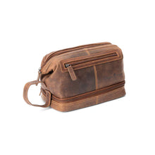 Load image into Gallery viewer, Leather Toiletry Bag Napier