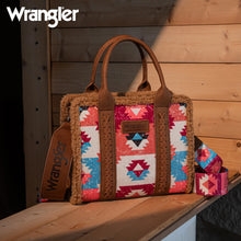 Load image into Gallery viewer, Wrangler Sherpa Southwestern Print Small Canvas