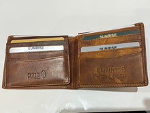 Load image into Gallery viewer, 3D Embossed Eagle Head RFID Leather Wallet