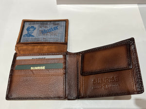 3D Embossed Retro Horse RFID Leather Wallet