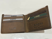 Load image into Gallery viewer, 3D Embossed Cougar Head RFID Leather Wallet