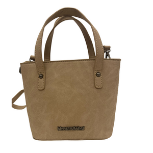 Montana West Tooled Small Tote/Crossbody