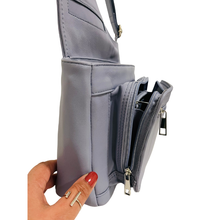 Load image into Gallery viewer, GHAZAL- RFID Leather Crossbody Bag