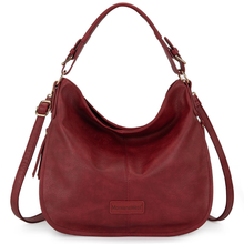 Load image into Gallery viewer, Montana West Hobo/Crossbody Bag - Red