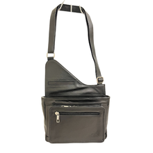 Load image into Gallery viewer, GHAZAL- RFID Leather Crossbody Bag