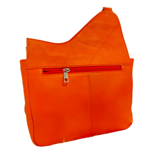 Load image into Gallery viewer, GHAZAL BROWN - RFID Leather Organizer Crossbody Bag