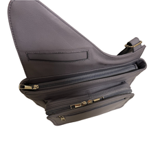 Load image into Gallery viewer, GHAZAL LAVANDER - RFID Leather Organizer Crossbody Bag