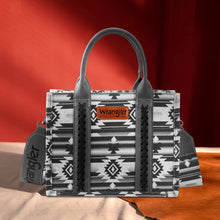 Load image into Gallery viewer, Wrangler Southwestern Print Small Canvas Tote