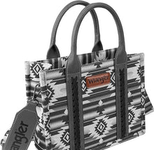 Load image into Gallery viewer, Wrangler Southwestern Print Small Canvas Tote