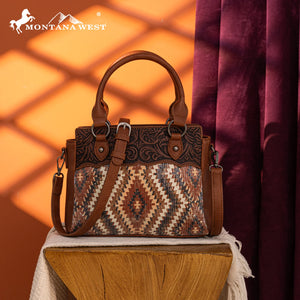 Montana West Tooled Aztec