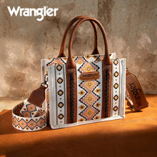 Load image into Gallery viewer, Wrangler Southwestern Print Small Canvas Tote