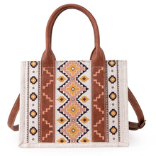 Load image into Gallery viewer, Wrangler Southwestern Print Small Canvas Tote