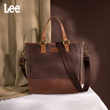 Load image into Gallery viewer, LEE Denim Waxed Canvas Tote  Bigger Size