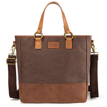 Load image into Gallery viewer, LEE Denim Waxed Canvas Tote  Bigger Size