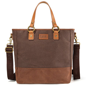 LEE Denim Waxed Canvas Tote  Bigger Size