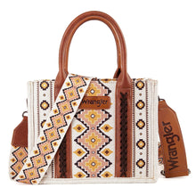 Load image into Gallery viewer, Wrangler Southwestern Print Small Canvas Tote