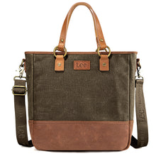Load image into Gallery viewer, LEE Denim Waxed Canvas Tote  Bigger Size