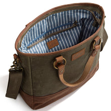 Load image into Gallery viewer, LEE Denim Waxed Canvas Tote  Bigger Size