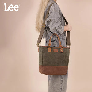 LEE Denim Waxed Canvas Tote  Bigger Size
