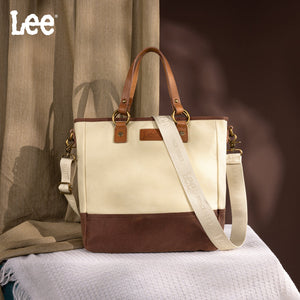 LEE Denim Waxed Canvas Tote  Bigger Size