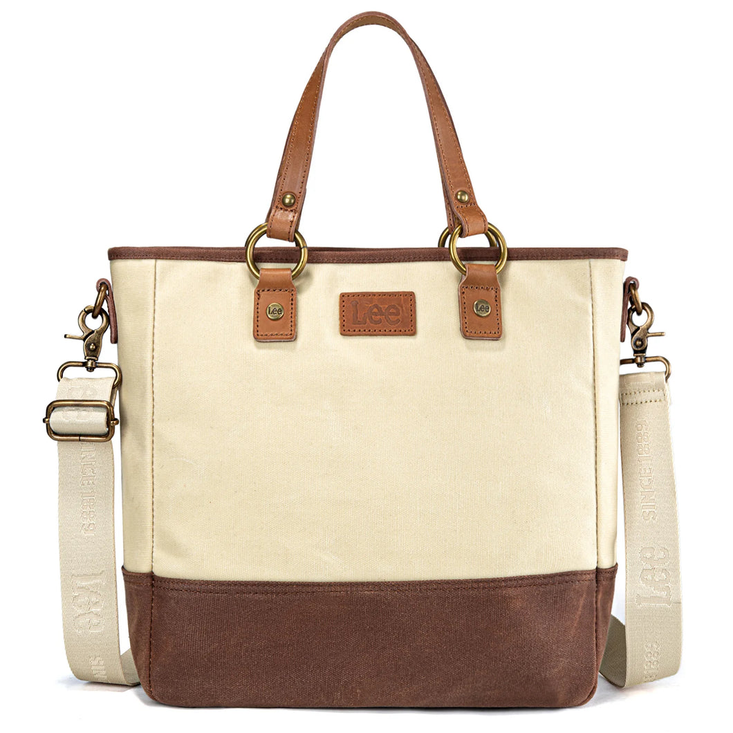 LEE Denim Waxed Canvas Tote  Bigger Size
